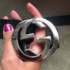 Gucci belt, size 85 only used 3x good condition